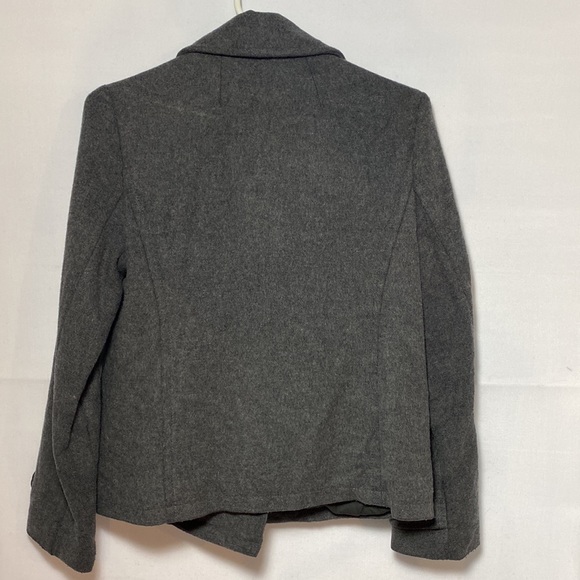 GAP Womens gray coat 77% wool size XS - Picture 6 of 8